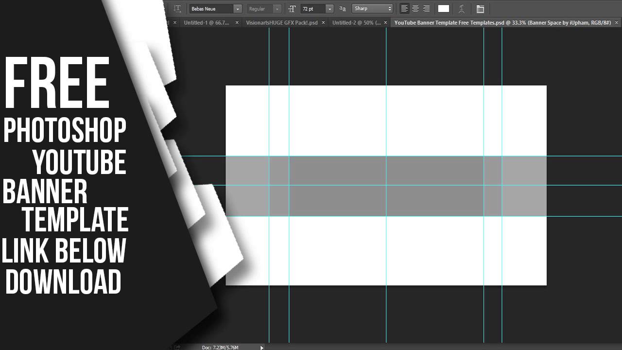 Youtube Banner Template 2017 - YouTube