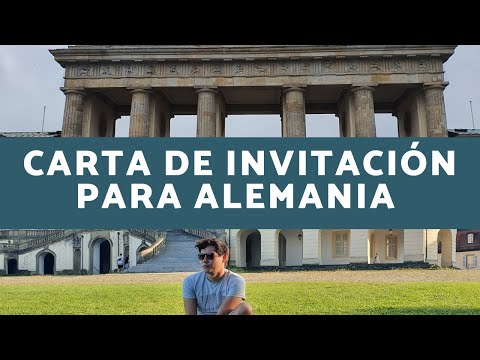 Video: Cómo Emitir Una Invitación A Alemania