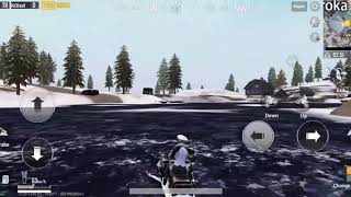 PUBG Mobile | SnowMobile and Car Drifts in Vekindi Snow Map 😂 | screenshot 3