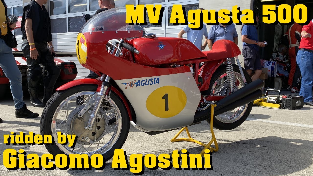 MV Agusta GP 500/3 und 500/4 Nachbau – laut und stolz mit Giacomo Agostini [klassische Motorräder]