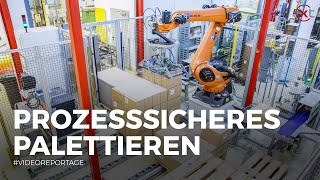#Videoreportage: Kuka-Roboter KR QUANTEC PA sorgt für prozesssicheres Palettieren bei Rupp Food