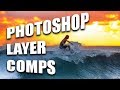 Photoshop Layer Comps Tutorial and Adjusting in InDesign