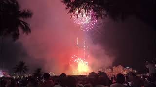 Singapore national day fire work