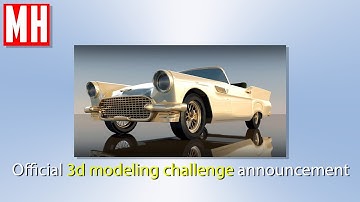 Official 3D Modeling Challenge Announcement ( closes March 1st, 2017 )