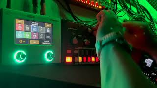 Cyclone Analogic TT-303 with Hotone Ampero test ... TB-303... Vanderson