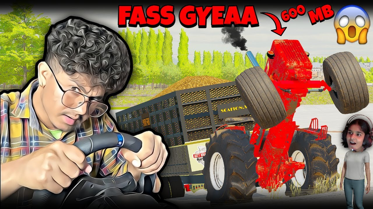 FER FASSS GYEE !! PREETSTUNTMAN !! Farming simulator 22