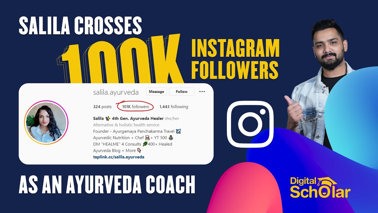 Ayurveda Coach Gets 100K Followers On Instagram Reels Mastery Course Digital Scholar YouTube