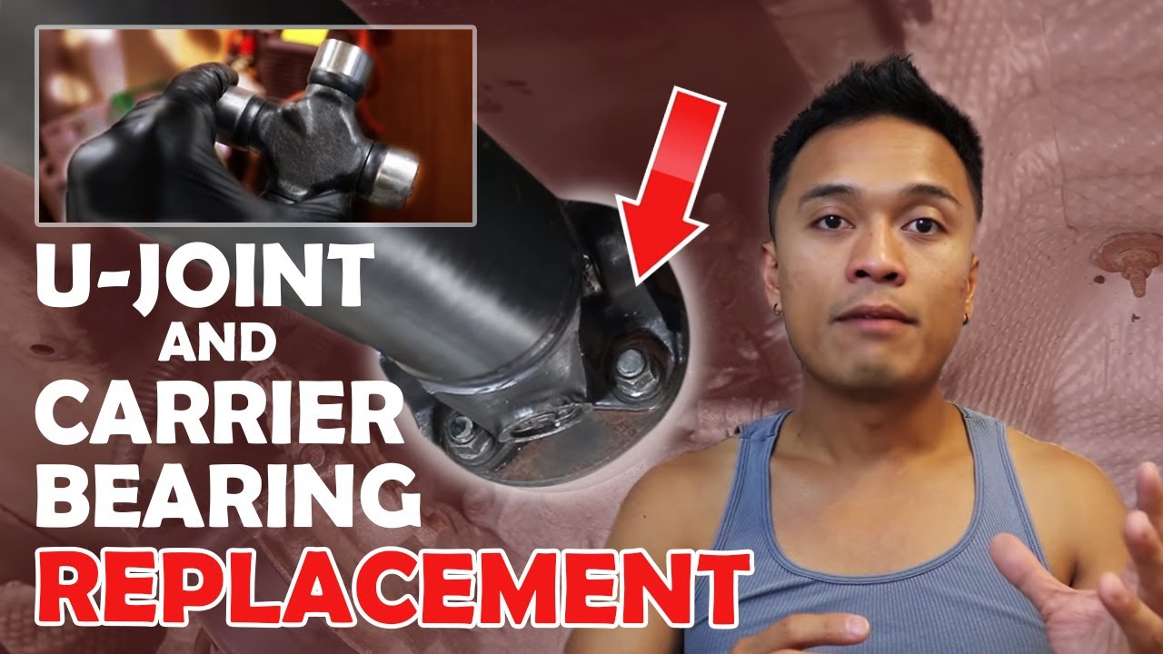 UJoint and Carrier Bearing Replacement DIY / How To) YouTube