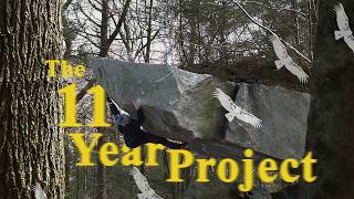 King Condor (V15) First Ascent - New Englands Hardest Boulder