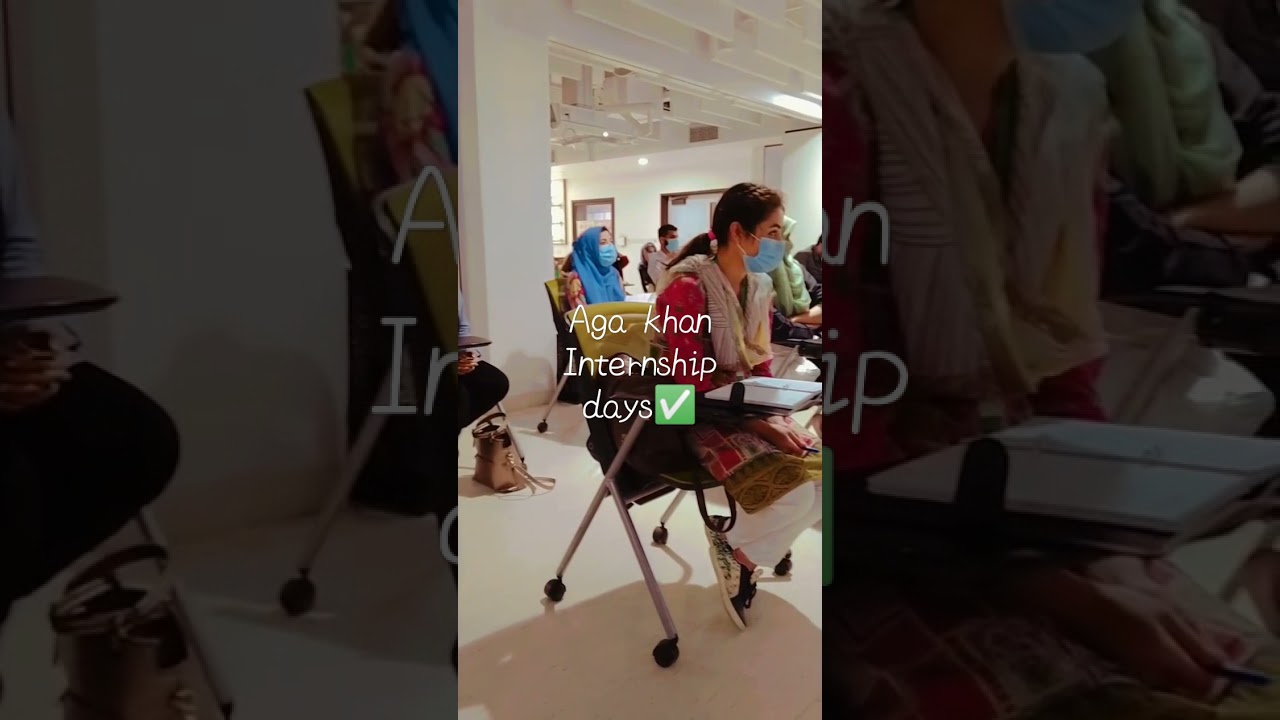 Glimpse of Aga Khan University Hospital internship days 🧪