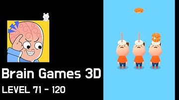 Brain Games 3D Level 71-120 Walkthrough (GAMEJAM)
