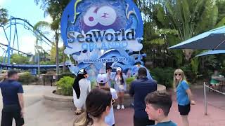 SeaWorld Orlando - Seven Seas 5K Run Highlights & Post Race Character Meet-N-Greets