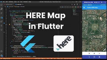 Flutter Show Map - HERE Map