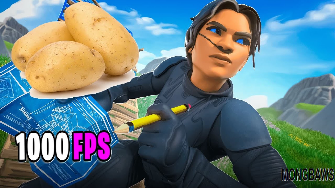 ranked gameplay + How to get potato graphics in fortnite 2025 tutorial (simple)
