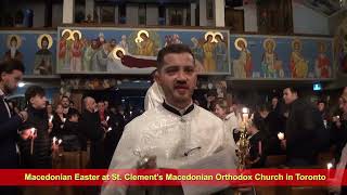 Macedonian Easter celebrations 2026 at Canada's largest Macedonian Orthodox Church congregation