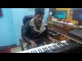 Maithili song music arranger dipendra sah in ridam studio