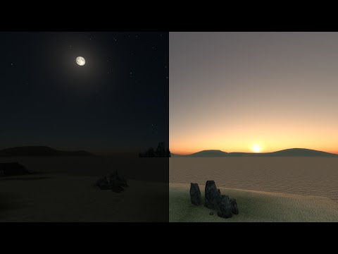 Source engine dynamic lighting and sky system