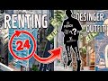 RENTING a DESIGNER OUTFIT for 24 Hours!!!