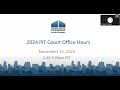 2024 pit count office hours  november 15 2023