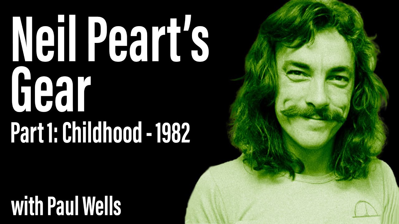EP 196 - A Look At Neil Peart's Gear with Paul Wells (Part 1: Childhood to 1982)