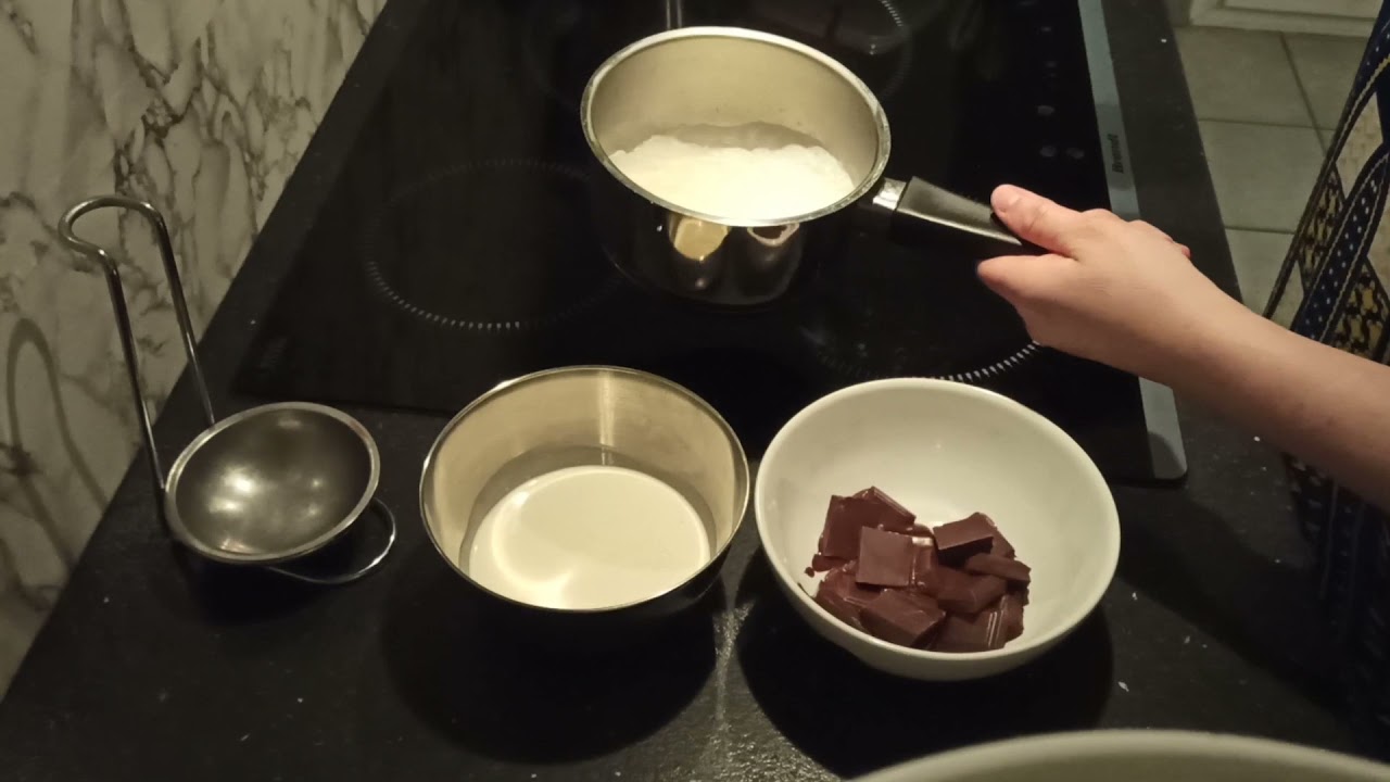 ganaches montées aux 3 chocolats