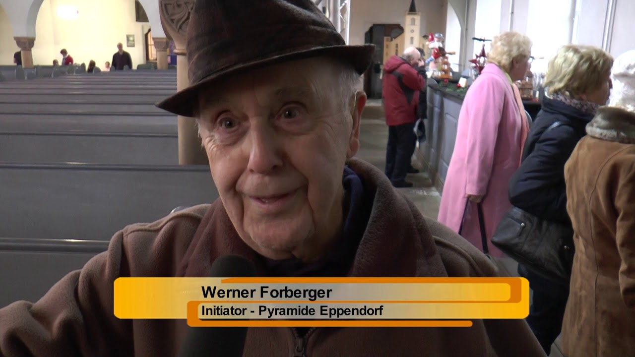 Weihnachtsmarkt Eppendorf 2019 - 50 Jahre Pyramide