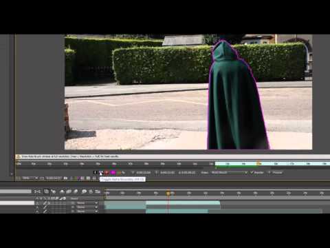 After Effects Invisible Predator Effect Tutorial Using Roto Brush