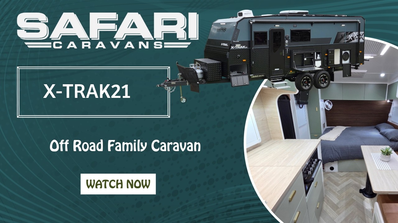 X TRAK21 BUNK  Family Caravan