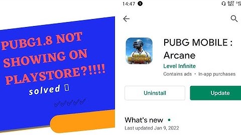 pubg 1.8 update isn