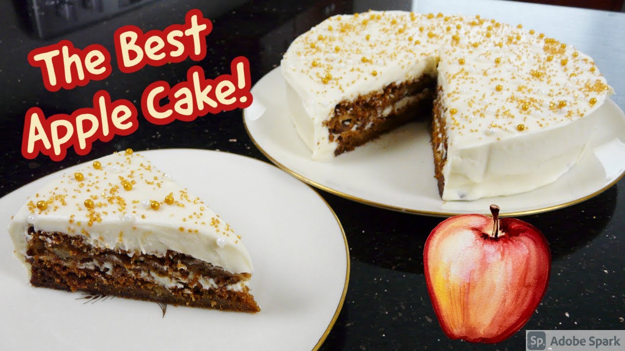 How to Bake the Best FRESH APPLE CAKE!