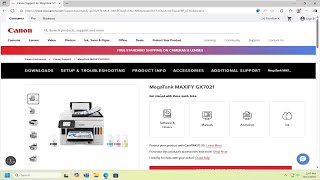 How To Install and Setup Canon MAXIFY GX7021 Printer [Guide]