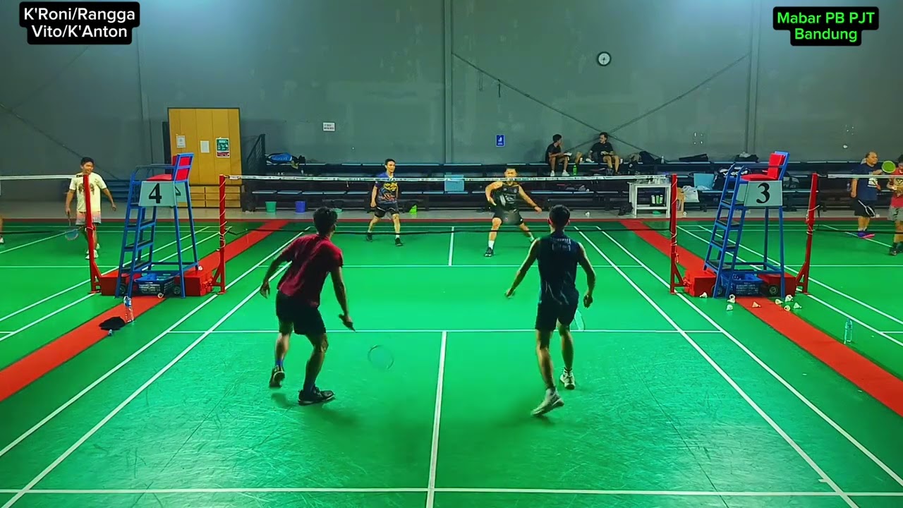 K'Roni/Rangga VS Anton/Vito "Gor Pabrik Badjoe Bandung"