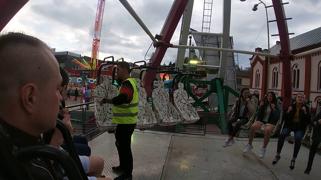 Ružombersky jarmok 2019 - Atrakcia EXTREME za jazdy :)