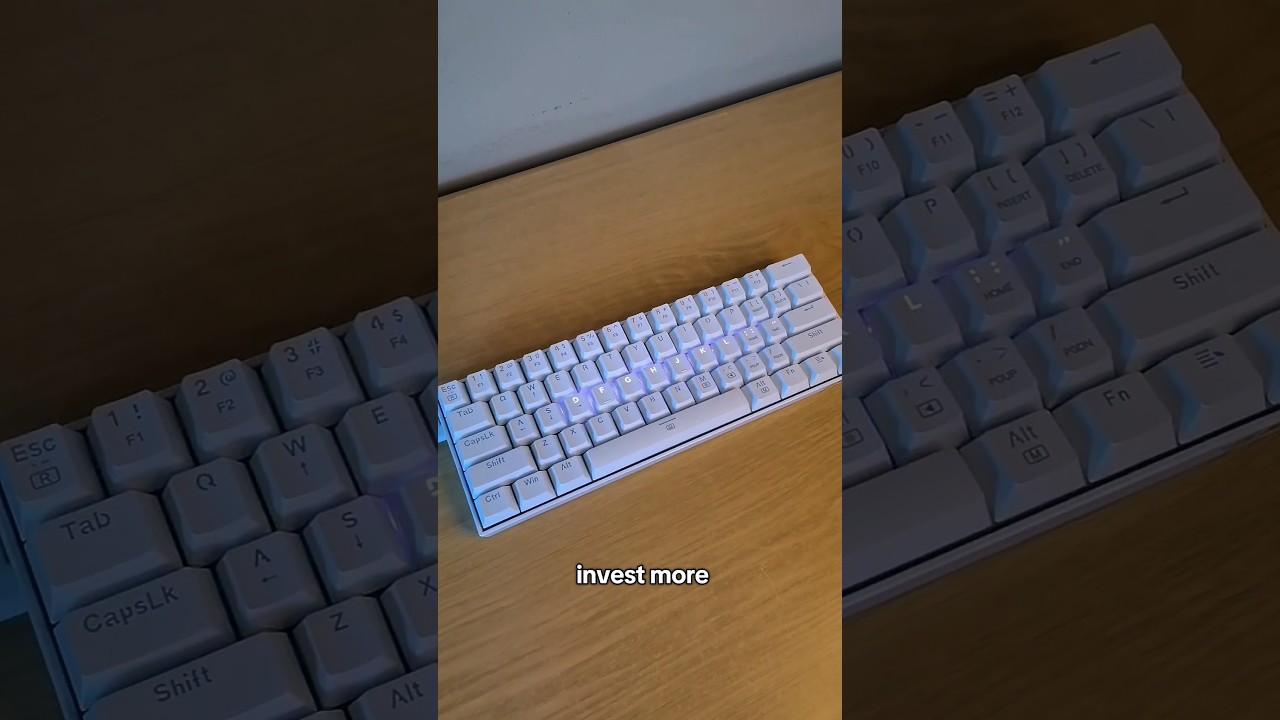 Cleaning my Redragon K630 Keyboard ⌨️🎮