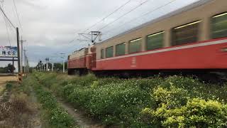 6642次莒光號通過德高路段