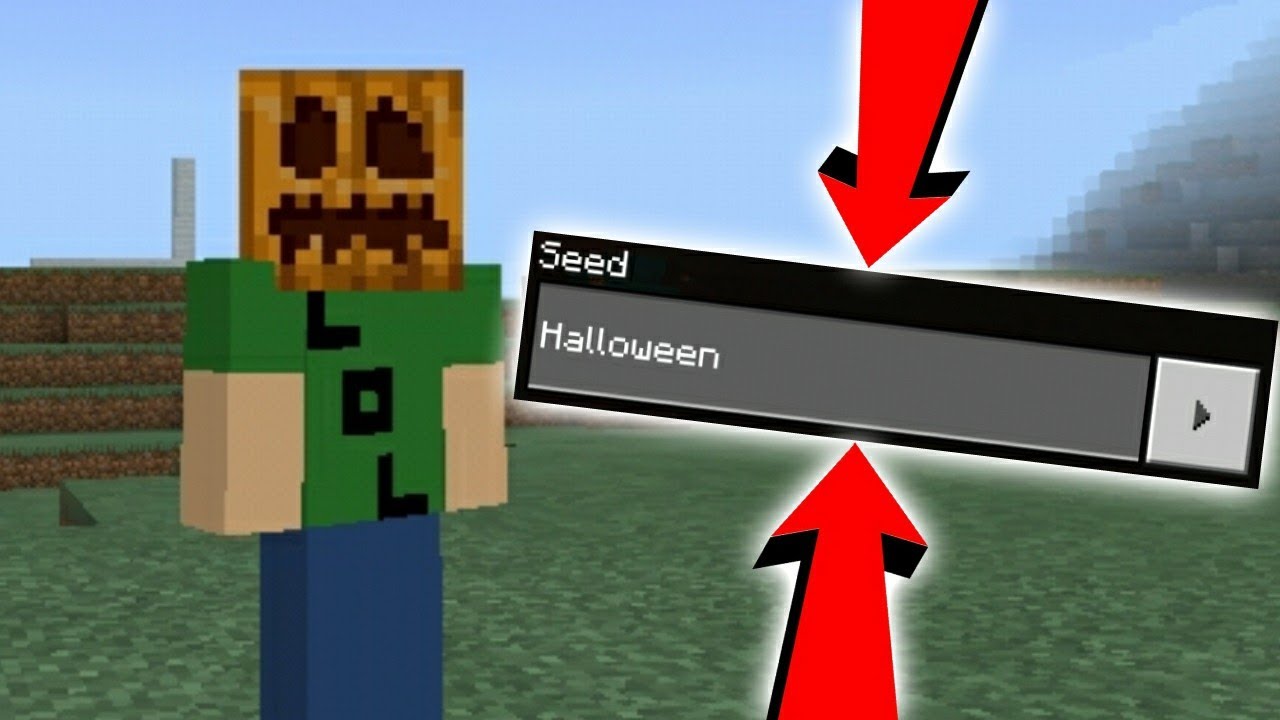 Playing On The Halloween Seed In Minecraft! (Bedrock Edition) YouTube