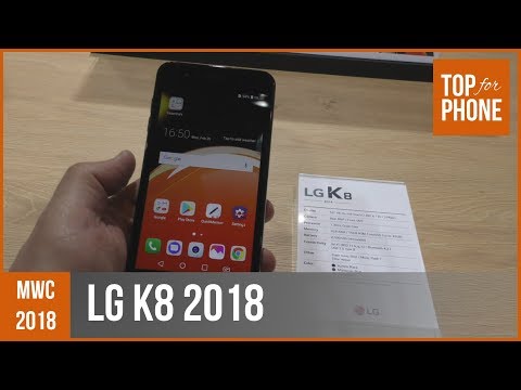 Vidéo: Qu'est-ce qu'un LG k8 2018 ?