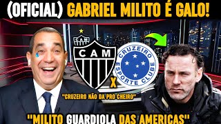 ZINHO TIROU ONDA ! GALO LARGA NA FRENTE COM MILITO NO ATLÉTICO MINEIRO / NOTICIAS DO GALO HOJE