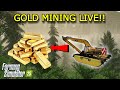 Farming Simulator 25 Gold mining liVE! Yukon Backcountry