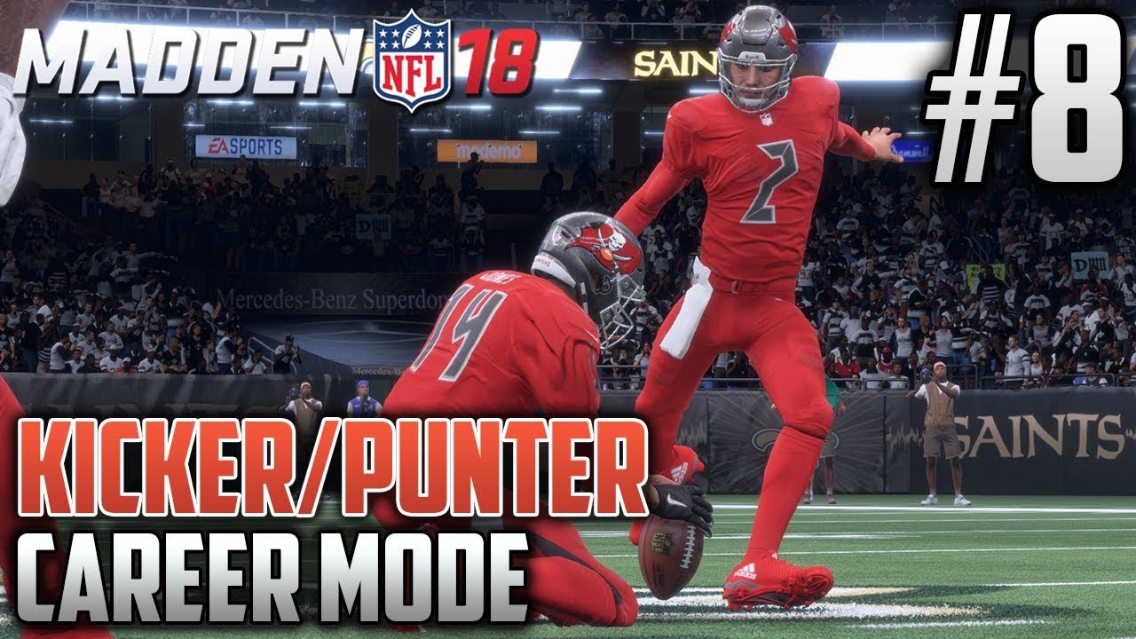 Madden 18 Career Mode | Kicker & Punter Career | EP8 | FROM THE LOGO!