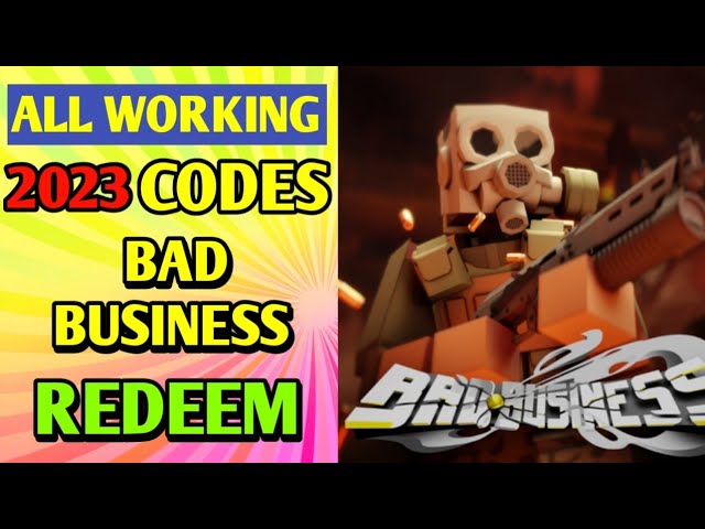🎨SKIN BUILDER] Bad Business 3.26 Codes Wiki 2023