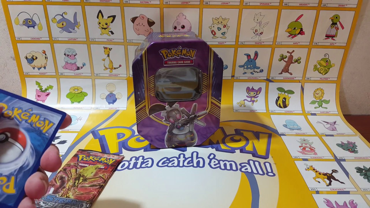 Opening a Magearna EX Tin