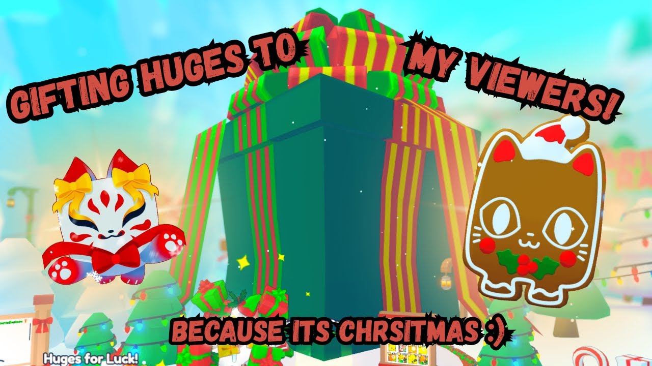 Pet Simulator 99 | Giving away HUGES to ALL Viewers | TTS on!