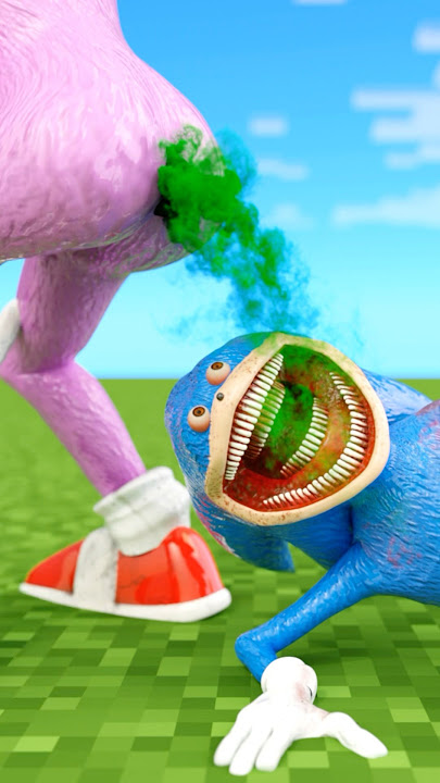 AI turned Shin Amy Rose and Shin Sonic Tapes into really creepy fish! #ai #sonic #amyrose