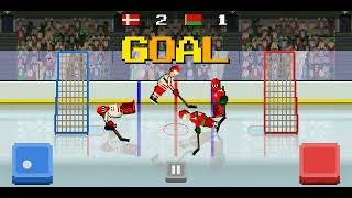 Hockey Hysteria DEN VS BLR screenshot 2