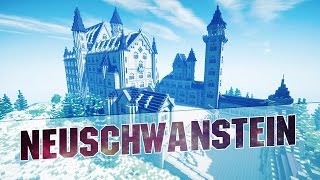 Minecraft - "Neuschwanstein Castle" - Epic Minecraft Castle Cinematics - Map w/ Download - 2015