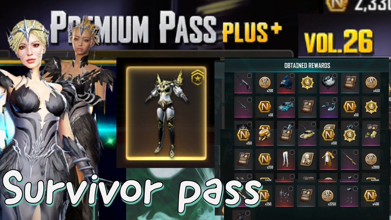 BUYING survivor pass vol 26 -NEW STATE MOBILE | 350 chicken medals crates opening| 100crates opening