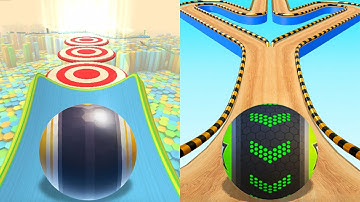 Going Balls VS Action Balls,Rolling Balance Ball 3D,Temple Rolling Balls,GyroSphere Trials