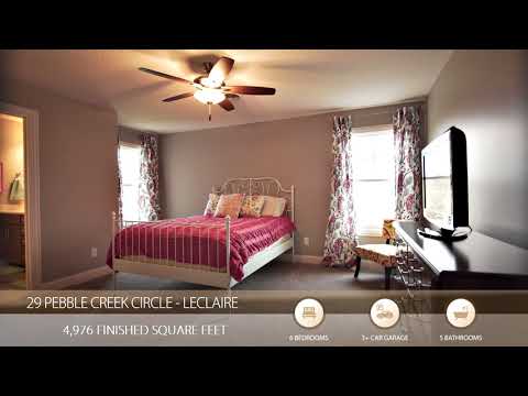 29 Pebble Creek Circle, LeClaire, IA home video tour