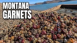 Almandine Garnet || Ruby Reservoir, Alder, Montana, USA || Rockhounding